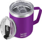 WETOWETO 14 oz Coffee Mug, Vacuum Insulated Camping Mug by Wetoweto