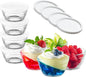Le’raze 16pc Set of Small Glass Prep Bowls by LERAZE