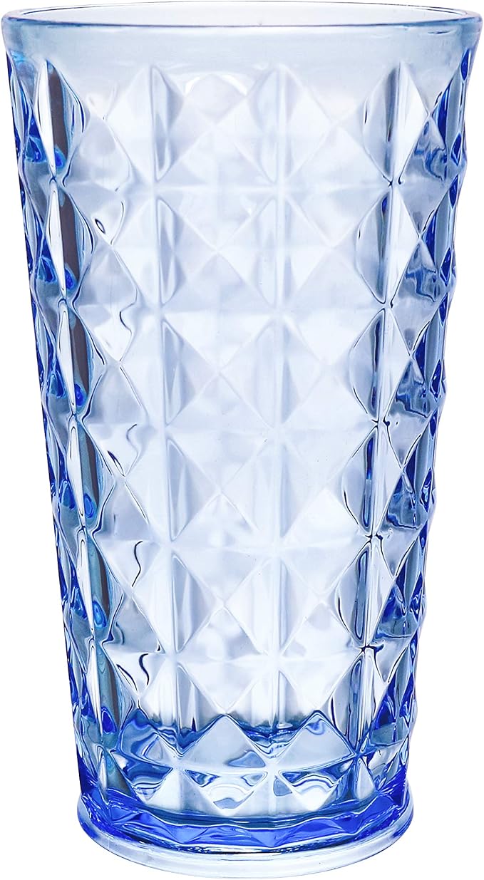 KLIFA- CUPID- 21 ounce, Acrylic Drinking Glasses Highball, Stackable Plastic by KLIFAHome