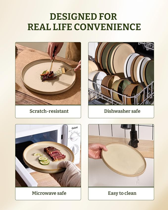 famiware Star 10/8 inches Salad Plates Set - Image 8