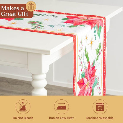 Maison d' Hermine Table Runner 100% Cotton 14.50" x 72" | Table Runners 72 - Image 5