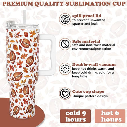 JarThenaAMCS Fall Football Tumbler - Image 4