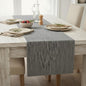 Textured Table Runner 90 inches Long by OveeshaHomeDecor