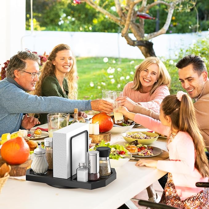 Rotating Napkin Holder for Table - Image 2