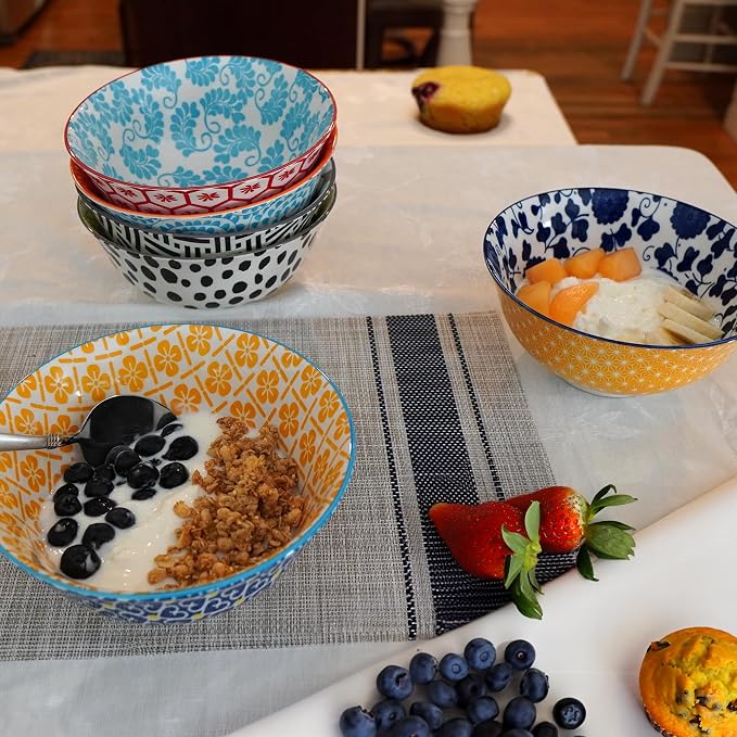 Certified International Porcelain Chelsea 6.25"Bowls - Image 3