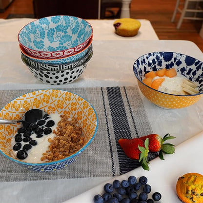 Certified International Porcelain Chelsea 6.25"Bowls - Image 3