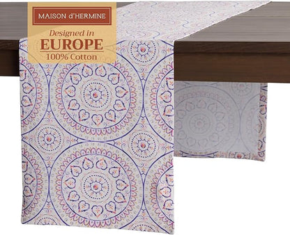 Maison d' Hermine Table Runner 100% Cotton 14.50" x 72" | Table Runners 72 by MaisondHermine