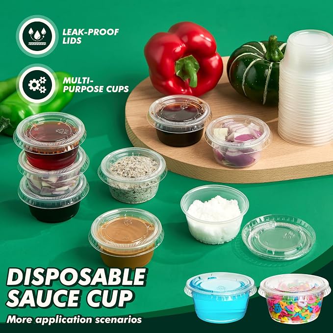 500 Set 2 oz Jello Shot Cups - Image 9