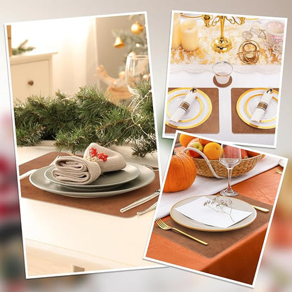 comfoyar Faux Leather Placemats - Image 6