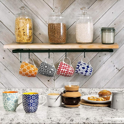 Annovero Large Coffee Mug Set of 6 - Image 7