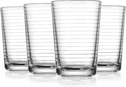 Juice Glasses 7 oz. Set Of 4 Glass Cups – By Home Essentials and Beyond – - Image 9