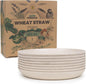 Grow Forward Premium Wheat Straw Plates by GrowForward