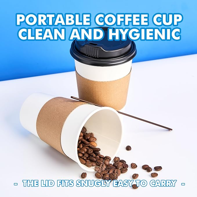 RACETOP 16 oz Paper Coffee Cups - Image 8