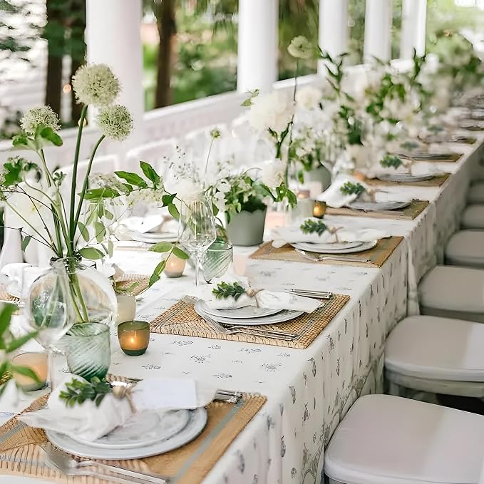 MAOANME Rustic Eucalyptus Leaf Napkin Rings - Image 6
