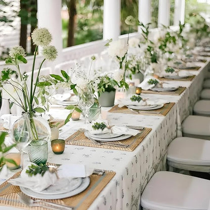 MAOANME Rustic Eucalyptus Leaf Napkin Rings - Image 6