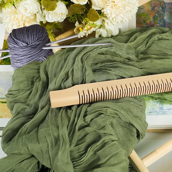 12 Pack Sage Green Cheesecloth Table Runner 10ft Boho Gauze Cheese Cloth Table - Image 3