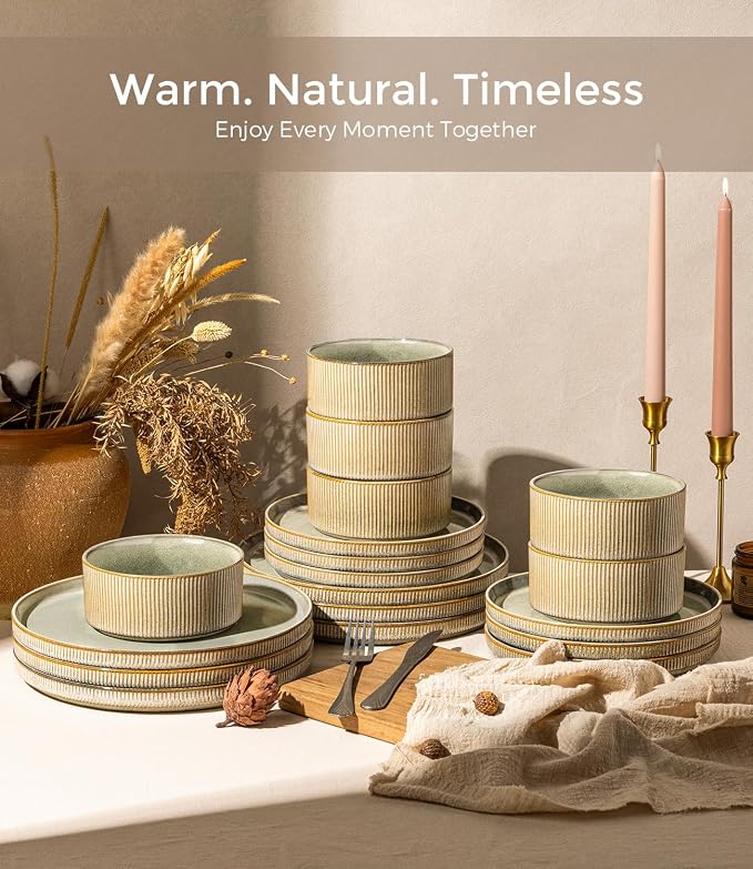 GBHOME Stoneware Dinnerware Sets - Image 8