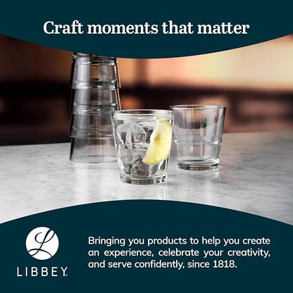 Libbey 15790 Restaurant Basics Stacking 9 oz Pint Glasses Set of 12, All - Image 6