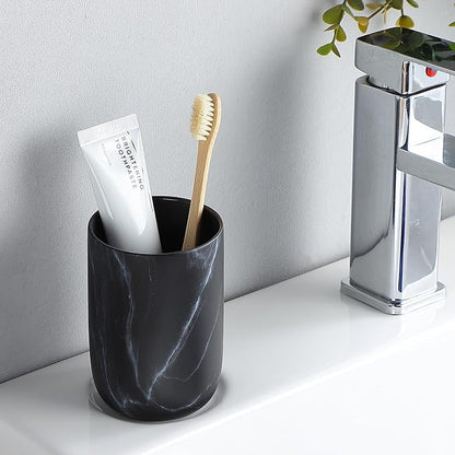 Marble Black Toothbrush Holders - Image 7