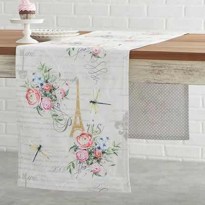Maison d' Hermine Table Runner 100% Cotton 14.50" x 108" | Table Runners 108 - Image 8