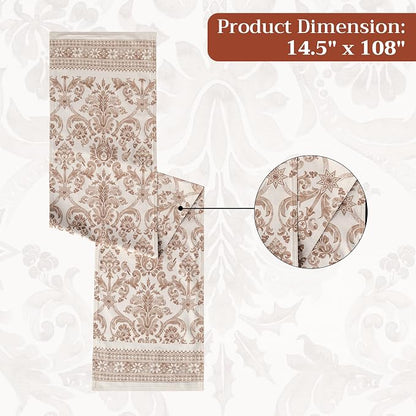 Maison d' Hermine Table Runner 100% Cotton 14.50" x 108" | Table Runners 108 - Image 7