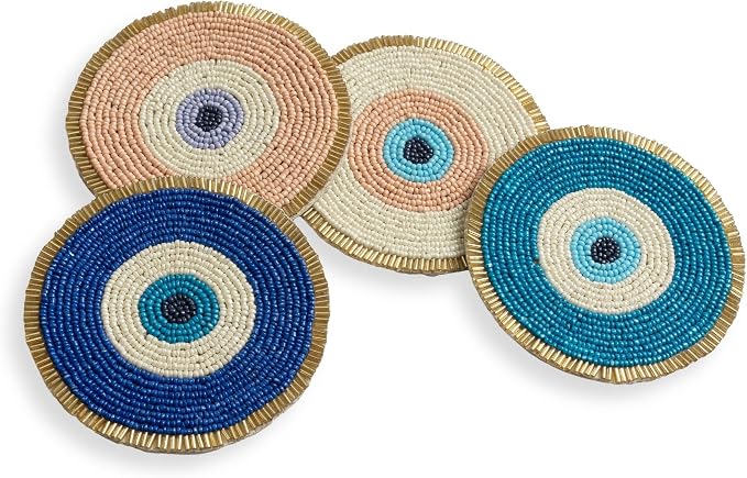 Folkulture Cute Coasters Set of 4 by FOLKULTURE