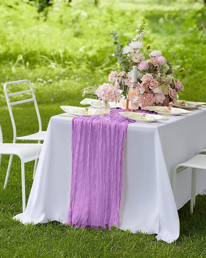 Pureegg 2-Pack Fall Thanksgiving Table Runner, Baby Shower, Wedding and - Image 7