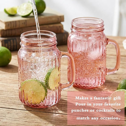 SUT Mason Jar Drinking Glasses - Image 2