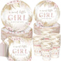 Funnymoom 250 Pcs Boho Baby Shower Decorations by Funnymoom