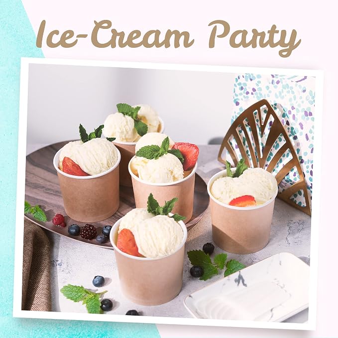 MATICAN Paper Ice Cream Cups - Image 2