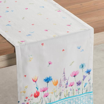 Maison d' Hermine Table Runner 100% Cotton 14.50" x 108" | Table Runners 108 - Image 9