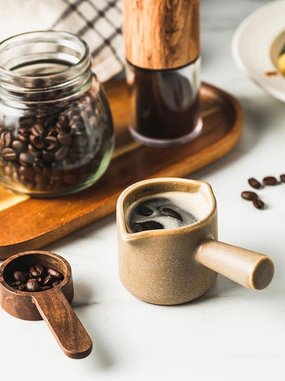 Espresso Measuring Cup, Ceramic Espresso Cup - Image 5