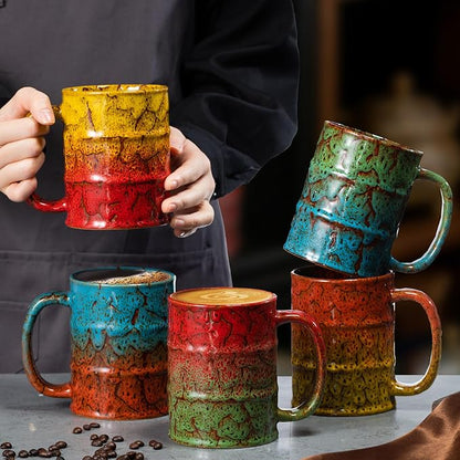 Coffee Mug, 20 Oz Coffee Cups Ceramic Tea Cup Large Coffee Mug - Image 2