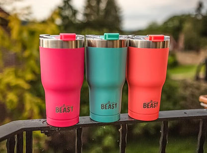 Beast 40 oz Tumbler Stainless Steel Vacuum Insulated Coffee Ice Cup Double Wall - Image 4