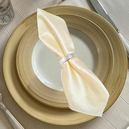 10 Pcs Silver Napkin Rings - Image 4