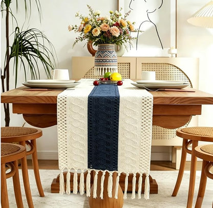 Boho Table Runner for Home Decor - Image 2