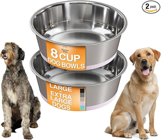Neater Pet Brands Stainless Steel Dog Bowls by NeaterPetBrands