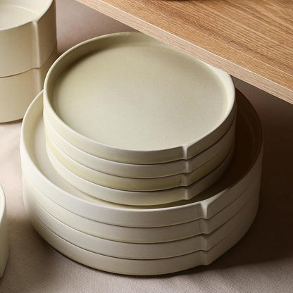 Stone Lain Bao 4-Piece Salad Plate Set Stoneware - Image 6