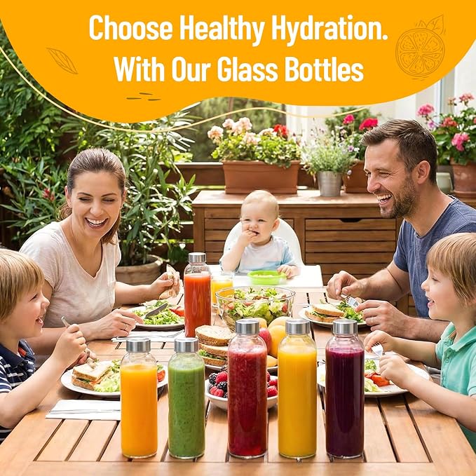 Luxfuel Clear Glass Bottles - Image 6