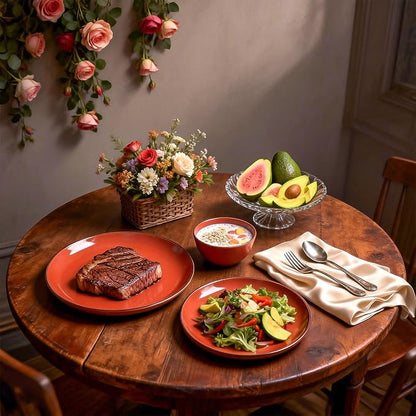 HomeVSS 20-Piece Dinnerware Set - Image 4