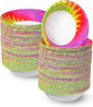 Hsei 100 Pack Paper Bowl, 9 oz/270 ml, Disposable, Leak Proof, by Hsei