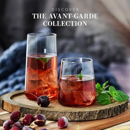Krosno Water Glasses Set of 6, 18.3 oz, Avant-Garde Collection | Drinking - Image 11