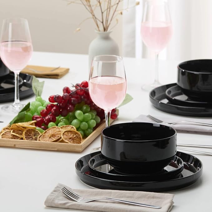Ceramic Dinnerware Set, 12-Piece Service - Image 3