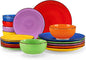 vancasso Bonita Dinnerware Set Multicolor Stoneware 18 Pieces Service by vancasso