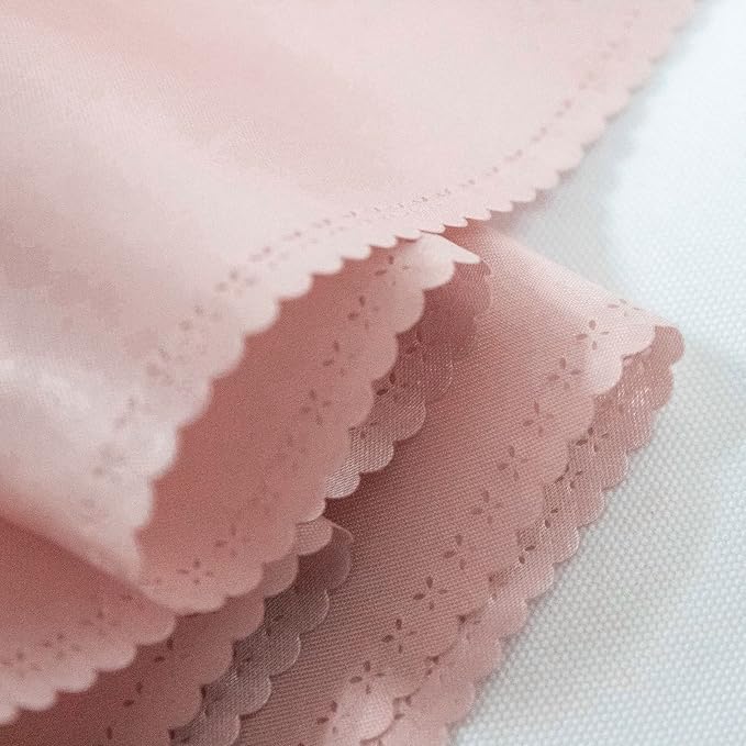Rose Gold Satin Table Runners, 12x108 Inches, 12 Pack | - Image 4