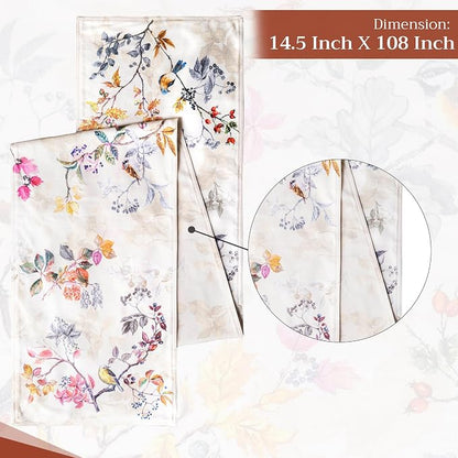 Maison d' Hermine Table Runner 100% Cotton 14.50" x 108" | Table Runners 108 - Image 4