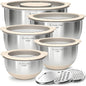 Mixing Bowles Set with Lids Set by UmiteChef