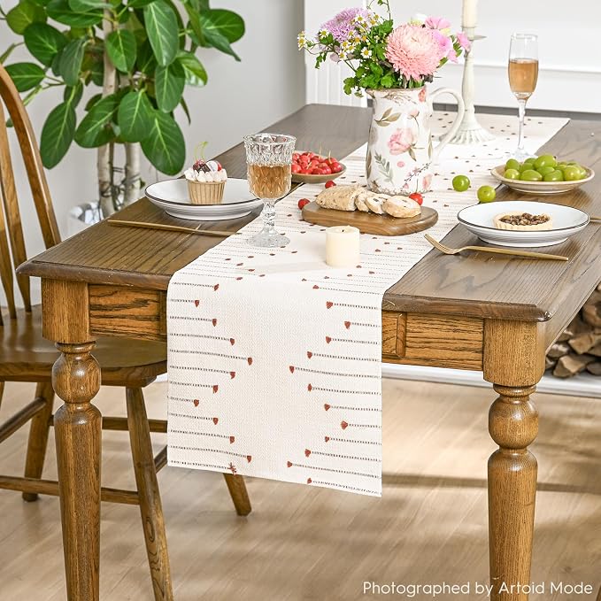 Artoid Mode Caramel Boho Table Runner - Image 4
