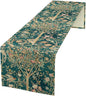 William Morris Original Design Vintage Flowers Green Botanical Printed Table by SXXLDNG