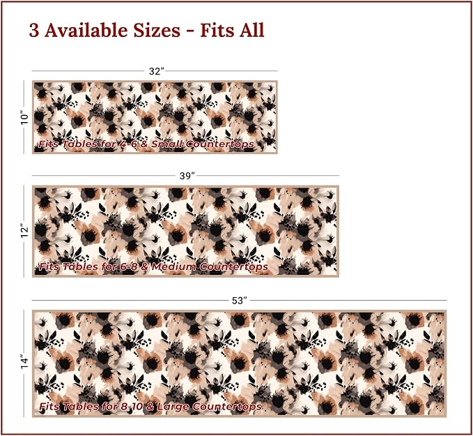 Heat Resistant Table Runner Trivet, 53 x 14 Inch - Image 4